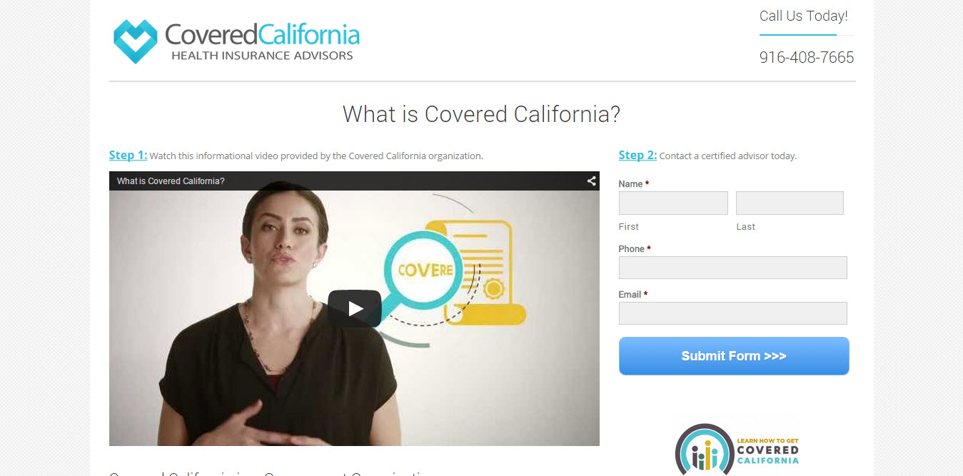 Covered California – Health Insurance Advisors