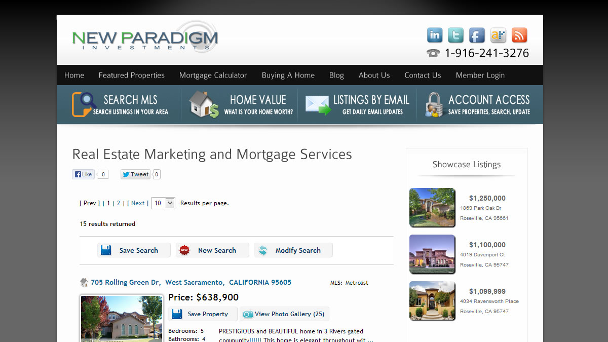 New Paradigm Inc., Real Estate Investors