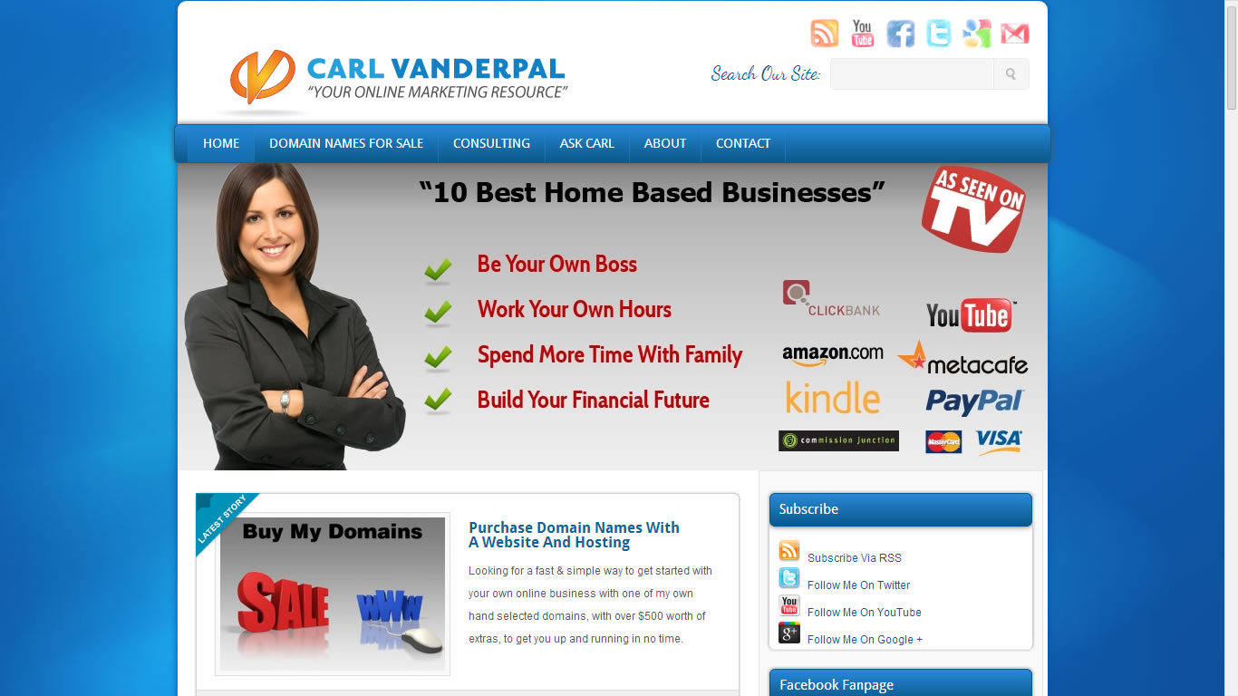 Carl Vanderpal, Web Marketing Consultant with Company Juice