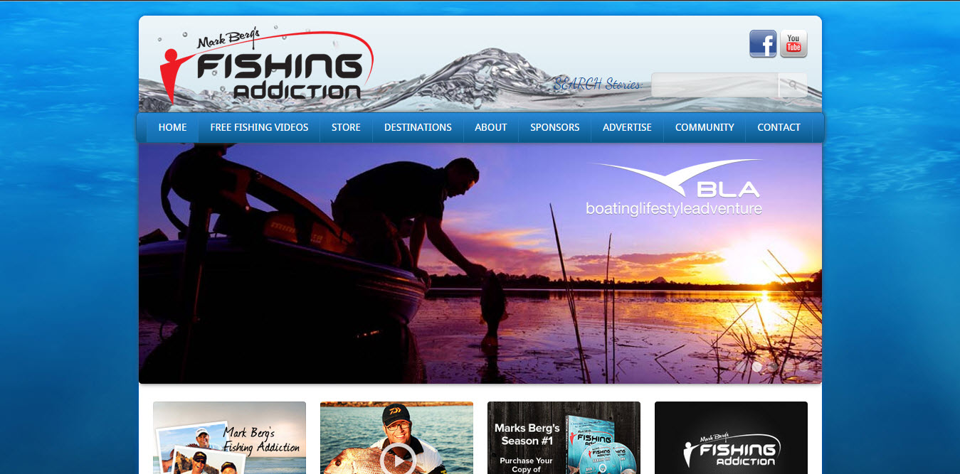 Mark Berg’s Fishing Addiction – Pro Fishing Videos