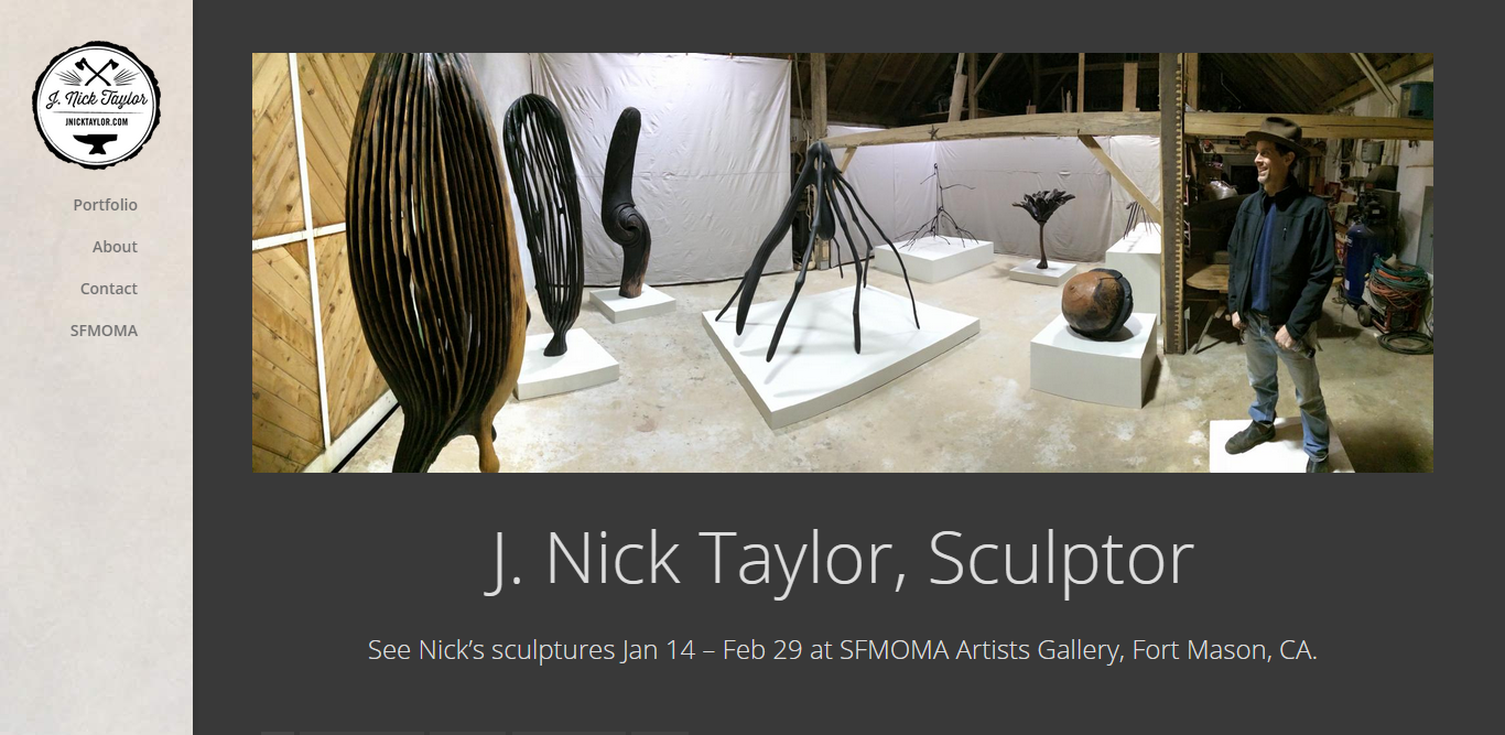 J. Nick Taylor, Sculptor – Fort Bragg, CA