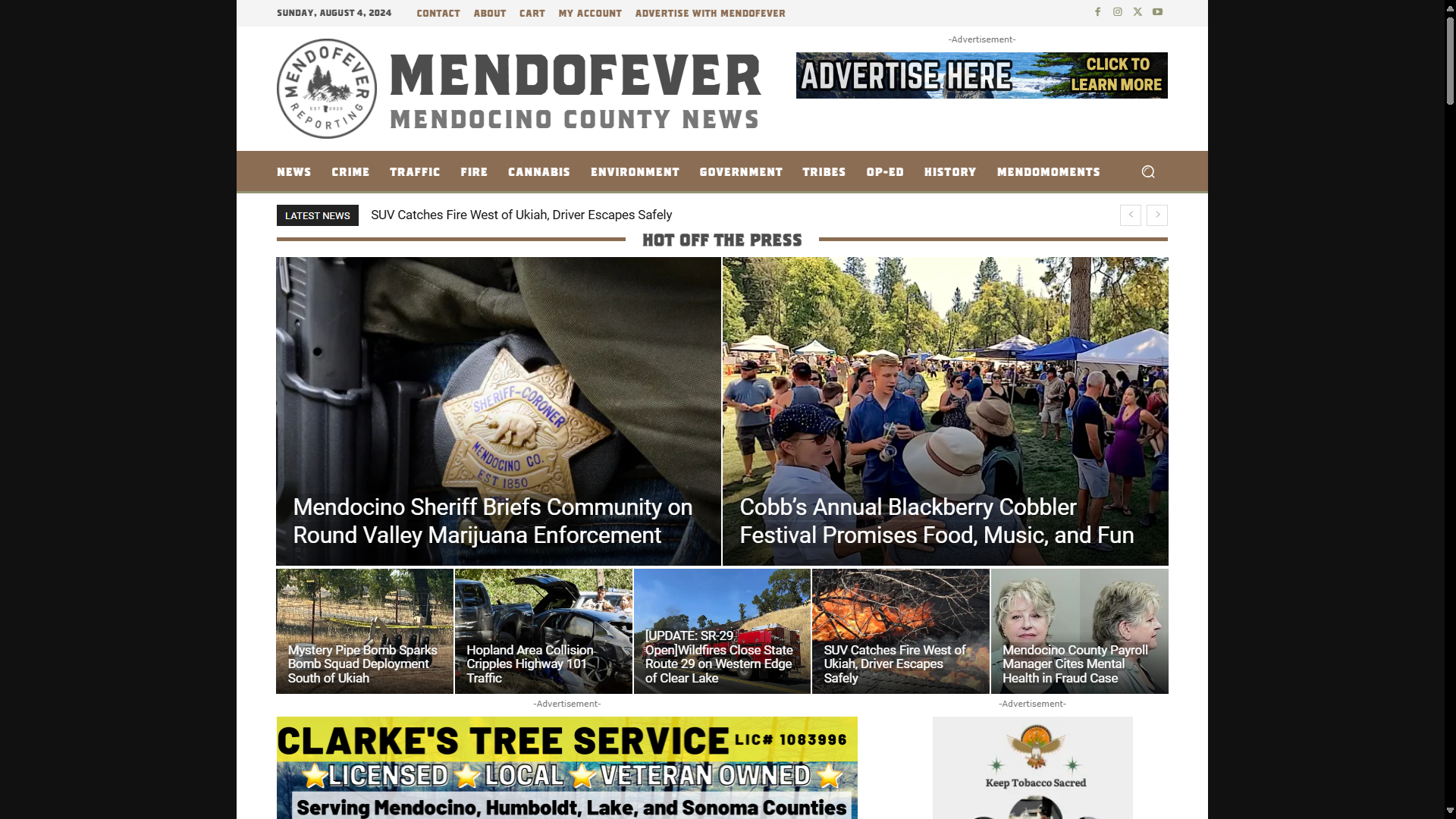 MendoFever - Independent Mendocino County News Reporting