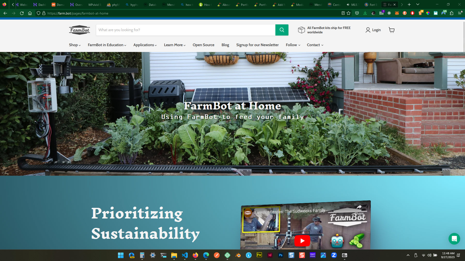 FarmBot Home Gardening with Robotics + Web Apps