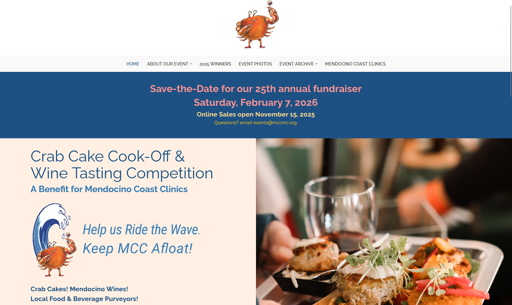 Crab & Wine Festival, Fort Bragg, California