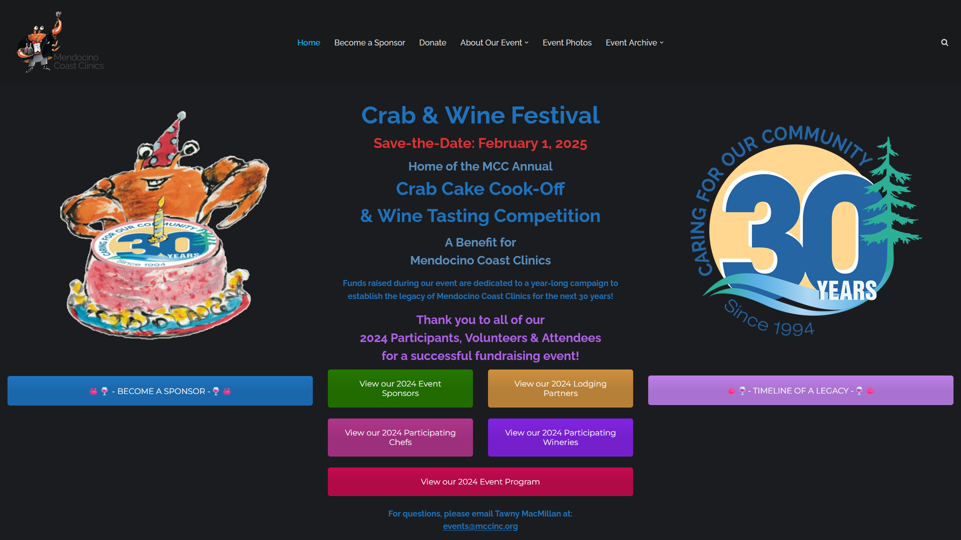 Crab & Wine Festival, Fort Bragg, California